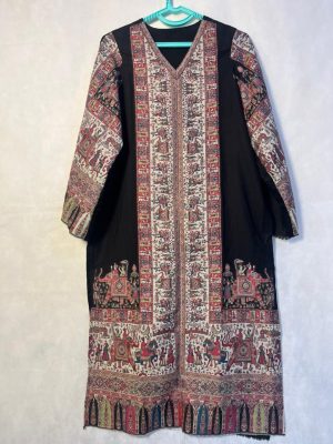 Kaani Kaftan Shirt – with Plain back Luxury Ethnic Wear