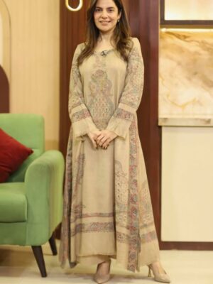 Paisely Pashmina Kaaftan