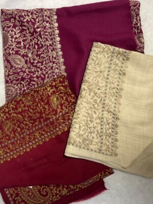 Gul-e-Shahi – Embroidered Pashmina Shawl