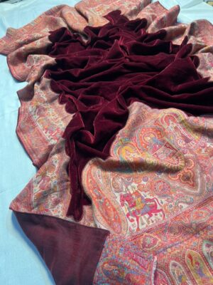 Shahkaar-e-Kaani – Pure Kaani Velvet Shawl